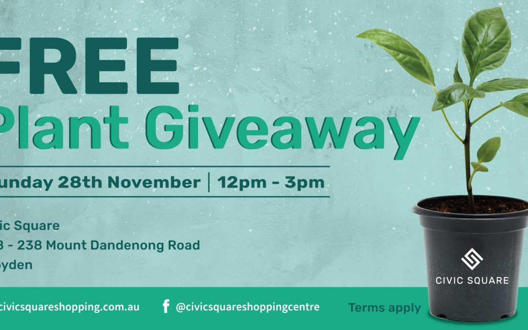 Civic Square Plant Giveaway